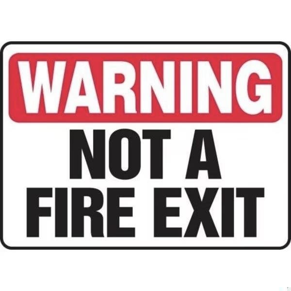 Accuform RIGID CONSTRUCT ION SIGN END DETOUR 18 FRK238HP - main